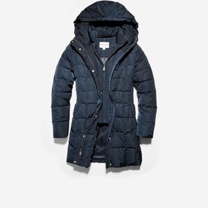 Women's 32" Signature Hooded Taffeta Down Coat